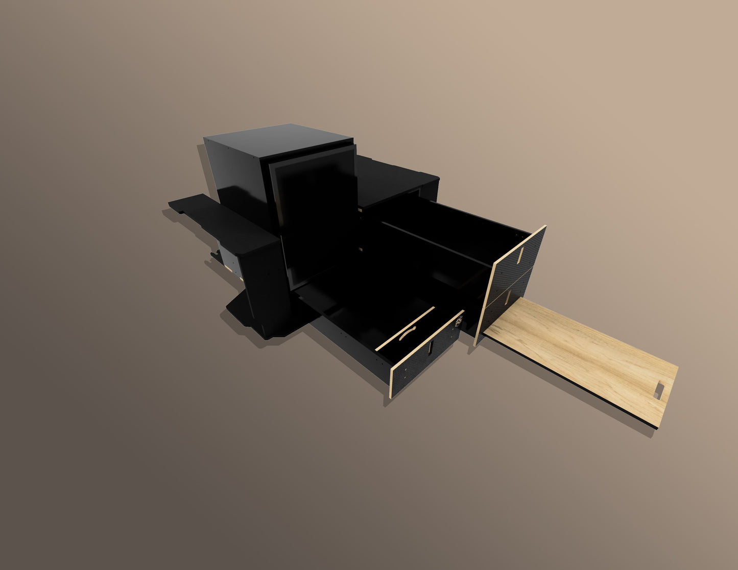 Tourer 500 Double Drawer